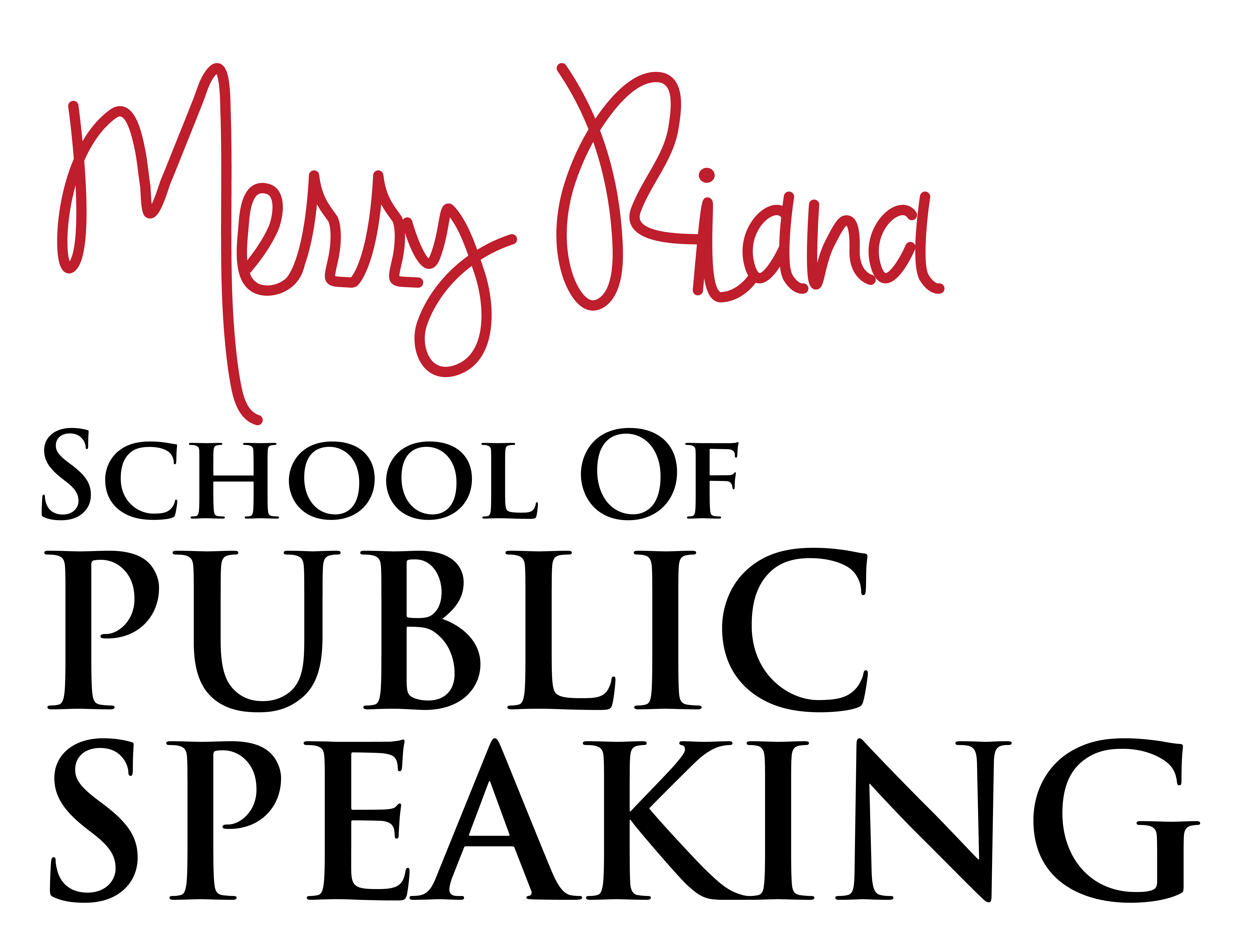 Logo Merry Riana School Of Public Speaking