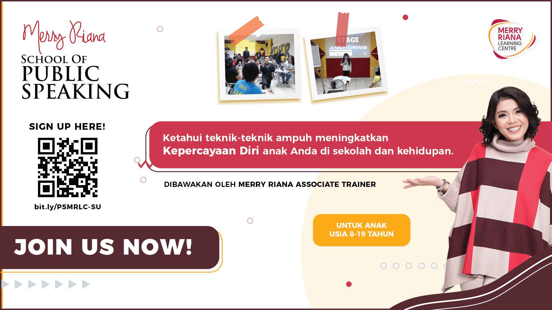 Sesi perkenalan public speaking